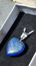 Lapis lazuli heart for sale  EASTBOURNE