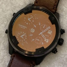 Diesel BOLTDOWN DZ7417 relógio masculino de couro aço inoxidável caixa de 2,20 polegadas comprar usado  Enviando para Brazil
