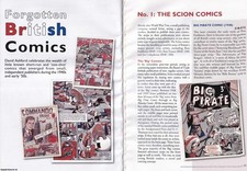 Forgotten british comics. for sale  SHREWSBURY
