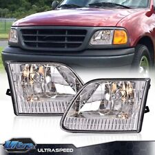 Lâmpada de farol esquerda e direita compatível com 97-03 Ford F-150 97-99 F-250 97-02 Expedition comprar usado  Enviando para Brazil