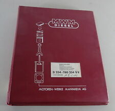 Teilekatalog / Ersatzteilliste MWM Motor D 234 / TBD 234 V8 Stand 04/1985 comprar usado  Enviando para Brazil