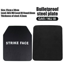 III Stand Alone Safety Body Armor painel antibalístico placas de aço à prova de balas comprar usado  Enviando para Brazil