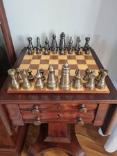 Set scacchi metallo usato  Roma