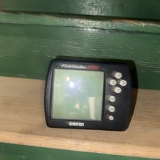 Sonar Garmin Fishfinder 160 azul marinho barco eco sonar não testado comprar usado  Enviando para Brazil