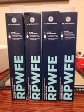 4x Filtro de água de geladeira GE RPWFE genuíno em caixa com 4 pacotes - COM CHIP comprar usado 4x Filtro de água de geladeira GE RPWFE genuíno em caixa com 4 pacotes - COM CHIP comprar usado  Enviando para Brazil