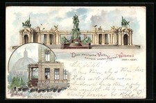 Lithographie berlin denkmal gebraucht kaufen  Berlin