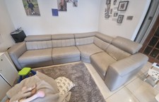 Grey corner leather for sale  ENFIELD
