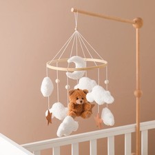 Wooden crib mobile for sale Wooden crib mobile for sale  WIMBORNE