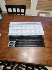 Corrediças de gaveta Lontan extensão total fechamento macio/auto 100 lb 20 pol; 10 pares inc comprar usado  Enviando para Brazil