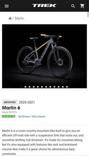 Mountain bike trek for sale  Charlotte