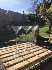 Three martini glasses for sale  STOCKPORT