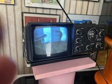 Antigo SamsungBT 120AT 5 polegadas com rádio AM/FM testado 1981 comprar usado  Enviando para Brazil