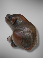 Japanese wood netsuke d'occasion  Expédié en Belgium