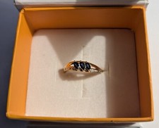 Bague 375 saphirs d'occasion  Lignières