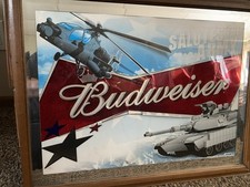 Budweiser salutes army for sale  Burlington