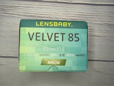 Lensbaby velvet nikon for sale  Pinckney