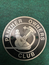 Panther motorcycle owners for sale  WINCHESTER