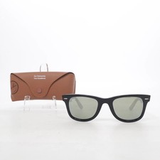 Ray-Ban, okulary przeciwsłoneczne, RB2140 Wayfarer, prostokątne, czarne, damskie #joJ, używany na sprzedaż  PL