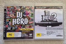 Usado, DJ Hero e DJ Hero2 PS3 ambos com manuais região 4 PAL seminovos (S3) comprar usado  Enviando para Brazil