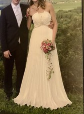 Traumhaftes brautkleid klaus gebraucht kaufen  Wildenfels