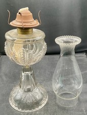 MARAVILHOSO CRISTAL GRANDE PÉ DE PERU 10” LÂMPADA DE QUEROSENE “QUEIMADOR DE ÁGUIA” comprar usado  Enviando para Brazil