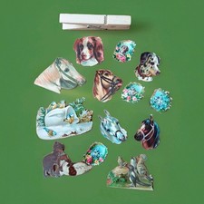 Antique cutouts lot d'occasion  Expédié en Belgium