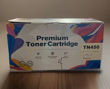 Cartucho de toner premium TN450 pacote com 2 páginas vívidas e nítidas de alto rendimento comprar usado  Enviando para Brazil