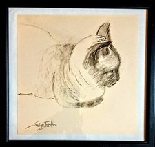 Cat drawing meese for sale  Tucson