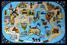Tapete World 39" x 58" 100cm x 150cm tapete sala de jogos quarto crianças meninos meninas comprar usado  Enviando para Brazil