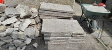 Grey concrete paving for sale  ASHBOURNE
