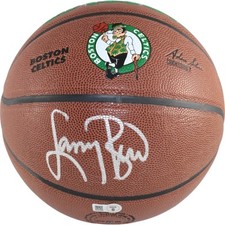 Larry bird autographed d'occasion  Expédié en Belgium