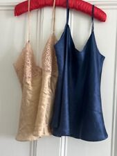 Natural silk camisole for sale  LONDON