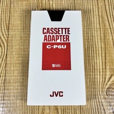 Adaptador de fita cassete vintage JVC C-P6U VHS-C para VHS Victor Company do Japão comprar usado Adaptador de fita cassete vintage JVC C-P6U VHS-C para VHS Victor Company do Japão comprar usado  Enviando para Brazil
