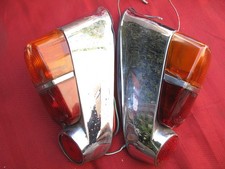 Par de lanternas traseiras traseiras Lucas Jaguar MKII XK150 MK9 com lentes e vedação de borracha, usado comprar usado  Enviando para Brazil