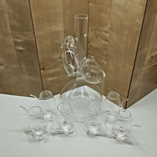 Glass port decanter for sale  BARKING