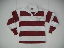 WASHINGTON ESTADO WSU COUGARS Rojo Bárbaro CAMISA DE RUGBY UNIVERSITARIO Fan Polo Para Hombre M segunda mano  Embacar hacia Argentina