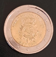 MONEDA COIN ESPAÑA SPAIN 2 EURO 2024 200 YEARS POLICIA NACIONAL CIRCULADA comprar usado  Enviando para Brazil