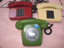 Wählscheibentelefon grün den gebraucht kaufen  Linsengericht