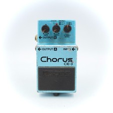 Pedal de efeitos vintage BOSS CE-3 Chorus 1983 feito no Japão etiqueta preta 377000, usado comprar usado  Enviando para Brazil