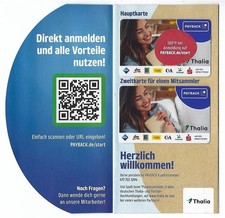 Payback karte thalia gebraucht kaufen  Grevenbroich