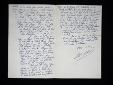 Charles chassé lettre d'occasion  France