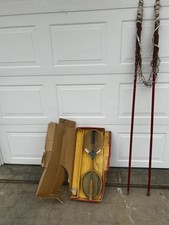 Vintage/Original-60’s Sears JC Higgins #1335 Kit de Badminton-4 Raquetes-Posts-Net comprar usado  Enviando para Brazil