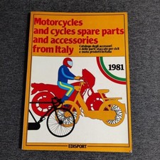 Motorcycles and cycles spare parts and accessories from Italy SB Catalog 1981 segunda mano  Embacar hacia Mexico