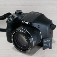 Câmera Digital Sony Cyber Shot DSC-H300 20.1 MP - Preta W 16gb SD + Batts, usado comprar usado Câmera Digital Sony Cyber Shot DSC-H300 20.1 MP - Preta W 16gb SD + Batts, usado comprar usado  Enviando para Brazil