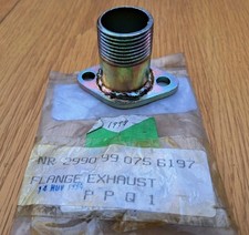 Lister threaded exhaust for sale  HINCKLEY