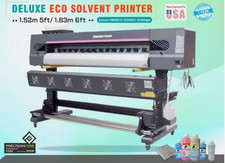 Impressora de Grande Formato 1520mm 60" ECO Solvente+RIP, Vinis Banners Largos, Epson I1600 comprar usado  Enviando para Brazil