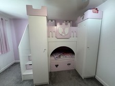 Princess castle bunk for sale  WARRINGTON