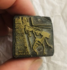 Letterpress printing block for sale  LONDON