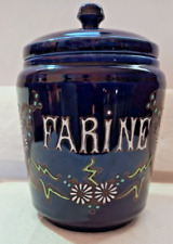 Ancien pot farine d'occasion  Aups