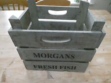 Decor wooden crate for sale  WALTHAM ABBEY